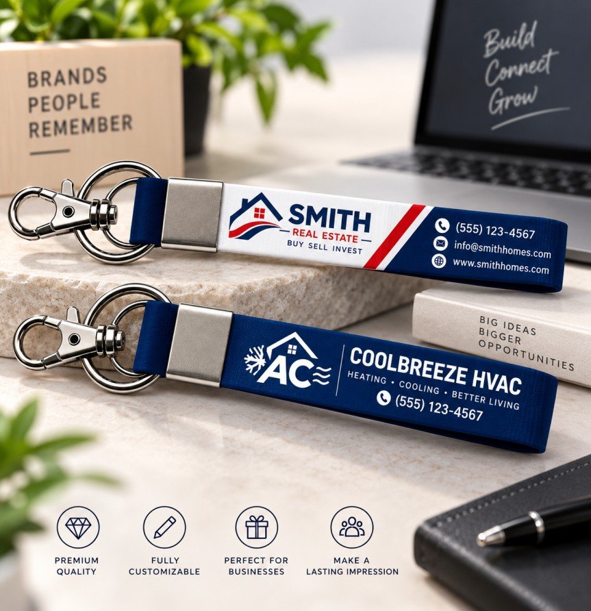 business custom keychains
